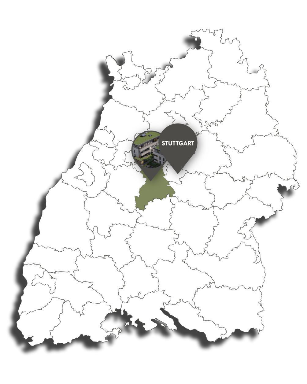 Lage Oberjesingen